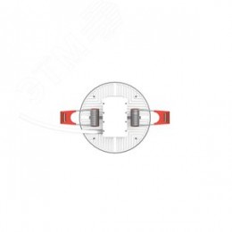 Светильник светодиодный ДВО 9 Вт 800 лм 4000К AC 220В IP20 круг D85х29мм монт d75мм Алюминий безрамочный Elementary