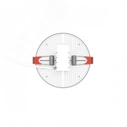 Светильник светодиодный ДВО 17 Вт 1600 лм 4000К AC 220В IP20 круг D119х29мм монт d95мм Алюминий безрамочный Elementary