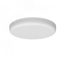 Светильник светодиодный ДВО 22 Вт 2200 лм 4000К AC 220В IP20 круг D167х29мм монт d135мм Алюминий безрамочный Elementary