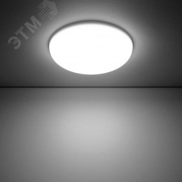 Светильник светодиодный ДВО 18 Вт 1800 Лм 4000К AC 220В IP20 круг D120х27 мм монт d106 мм Пластик безрамочный Frameless