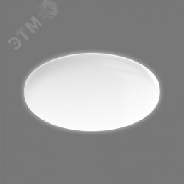 Светильник светодиодный ДВО 24 Вт 2400 Лм 4000К AC 220В IP20 круг D 170х27 мм, монтажный d 155 мм пластик безрамочный Frameless