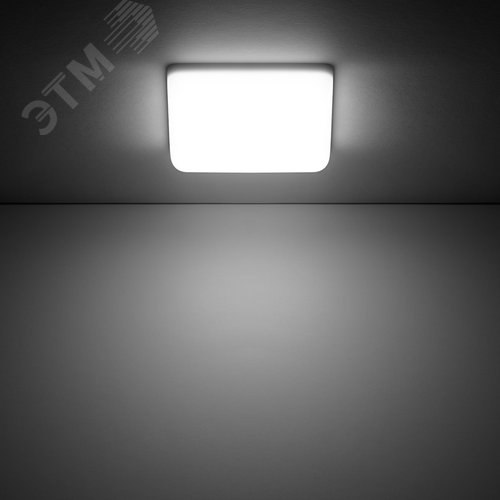 Светильник светодиодный ДВО 9 Вт 900 лм 4000К AC 220В IP20 квадрат 90х27х27мм монт разм 71х25мм Пластик безрамочный Frameless