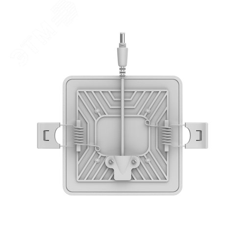 Светильник светодиодный ДВО 9 Вт 900 лм 4000К AC 220В IP20 квадрат 90х27х27мм монт разм 71х25мм Пластик безрамочный Frameless