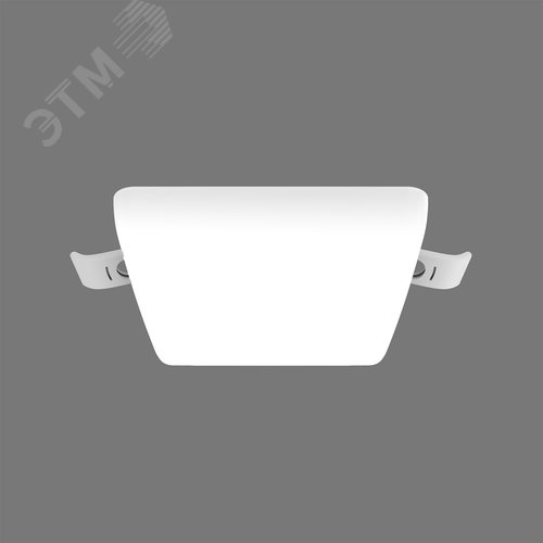 Светильник светодиодный ДВО 9 Вт 900 лм 4000К AC 220В IP20 квадрат 90х27х27мм монт разм 71х25мм Пластик безрамочный Frameless