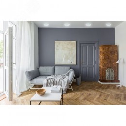 Светильник светодиодный ДВО 9 Вт 900 лм 4000К AC 220В IP20 квадрат 90х27х27мм монт разм 71х25мм Пластик безрамочный Frameless