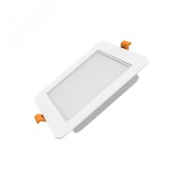 Светильник светодиодный ДВО 5.5 Вт 460 лм 4000К AC 220В IP20 квадрат 95х95х26мм монт разм 75х75мм Пластик Elementary