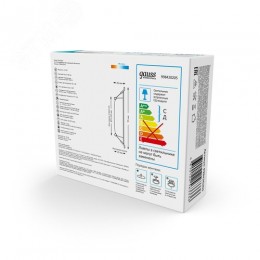 Светильник светодиодный ДВО 5.5 Вт 460 лм 4000К AC 220В IP20 квадрат 95х95х26мм монт разм 75х75мм Пластик Elementary