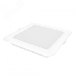 Светильник светодиодный ДВО 20 Вт 1700 лм 4000К AC 220В IP20 квадрат 170х170х26мм монт разм 140х140мм Пластик Elementary