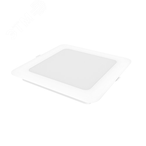 Светильник светодиодный ДВО 26 Вт 2250 лм 4000К AC 220В IP20 квадрат 225х225х26мм монт разм 190х190мм Пластик Elementary