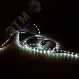Лента светодиодная LED 2835/60-SMD 4.8 Вт/м 312 лм/м 3000К DC 12В IP20 8 мм (блистер 5 м) Basic