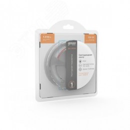 Лента светодиодная LED 2835/60-SMD 4.8 Вт/м 312 лм/м 3000К DC 12В IP20 8 мм (блистер 5 м) Basic