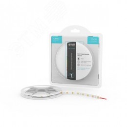 Лента светодиодная LED 2835/60-SMD 4.8 Вт/м 312 лм/м 4000К DC 12В IP20 8мм (блистер 5м) Basic