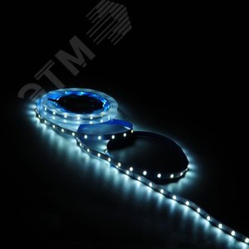 Лента светодиодная LED 2835/60-SMD 4.8 Вт/м 312 лм/м 4000К DC 12В IP20 8мм (блистер 5м) Basic
