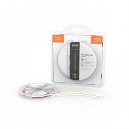 Лента светодиодная LED 2835/120-SMD 10 Вт/м 700 лм/м 3000К DC 12В IP20 8мм (блистер 2м) Basic