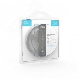 Лента светодиодная LED 2835/120-SMD 10 Вт/м 700 лм/м 4000К DC 12В IP20 8мм (блистер 2м) Basic