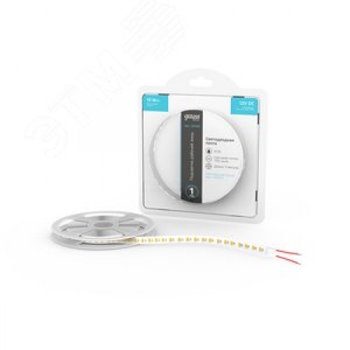 Лента светодиодная LED 2835/120-SMD 10 Вт/м 700 лм/м 4000К DC 12В IP20 8мм (блистер 5м) Basic