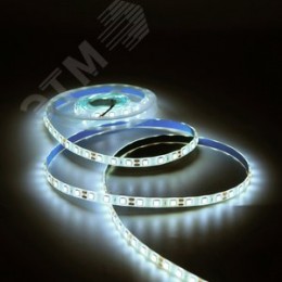 Лента светодиодная 10 Вт/м  12В 3000К IP65 60LED/м SMD5050 (блистер 3м) 700 лм/м Basic Gauss