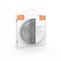 Лента светодиодная LED 2835/120-SMD 9.6 Вт/м 624 лм/м 3000К DC 12В IP20 8мм (блистер 3м) Basic