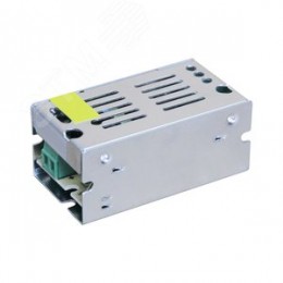 Блок питания для светодиодной ленты 15 Вт AC 176-264В Uвых 12В IP20 70х39х31мм Basic