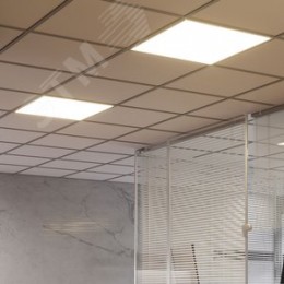 Светильник светодиодный ДВО 30 Вт 3800 лм 4000К AC 220В IP40 595х595х50мм матовый опал CRI>80Ra MiR