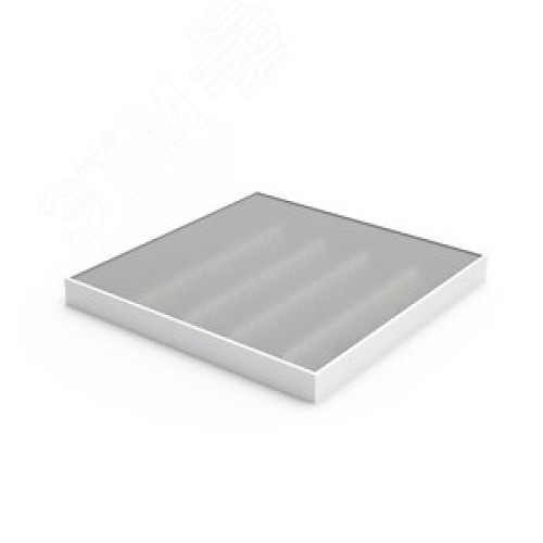 Светильник светодиодный ДВО 30 Вт 3700 лм 4000К AC 220В IP40 595х595х50мм призма CRI>80Ra MiR