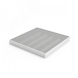 Светильник светодиодный ДВО 30 Вт 3700 лм 6500К AC 220В IP40 595х595х50мм призма с БАП аварийный CRI>80Ra MiR