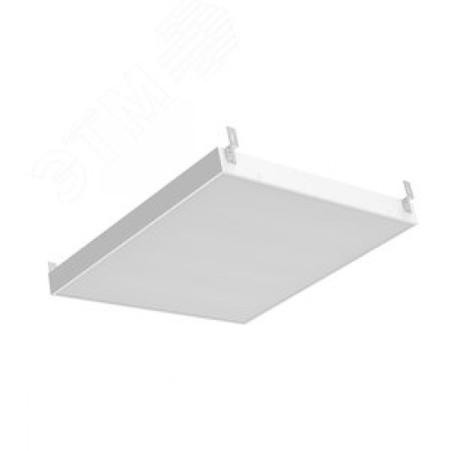 Светильник светодиодный ДВО 30 Вт 3000 лм 4000К AC 220В IP40 588х588х50мм матовый опал для потолков Грильято (планки крепления в комплекте) CRI>80Ra MiR Gauss