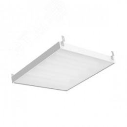 Светильник светодиодный ДВО 30 Вт 3700 лм 4000К AC 220В IP40 588х588х50мм призма для потолков Грильято (планки крепления в комплекте) CRI>80Ra MiR Gauss