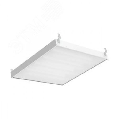 Светильник светодиодный ДВО 30 Вт 3700 лм 4000К AC 220В IP40 588х588х50мм призма для потолков Грильято (планки крепления в комплекте) CRI>80Ra MiR Gauss