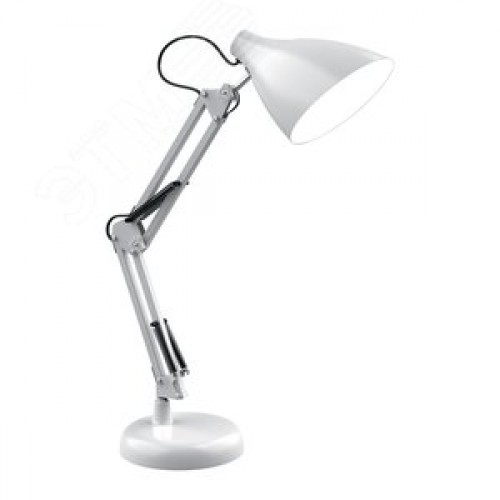 Светильник настольный под лампу E27 AC 220В Белый IP20 струбцина и основание GTL Gauss