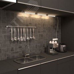 Светильник линейный светодиодный ДБО 5 Вт 400 лм 4000К AC 220В IP20 310х22х33мм TL Elementary