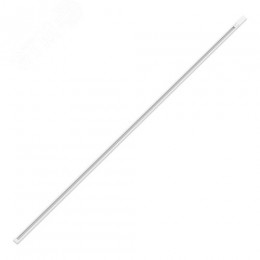 Шинопровод накладной AC 220В Белый IP20 2000х34мм с адаптером питания и заглушкой Track