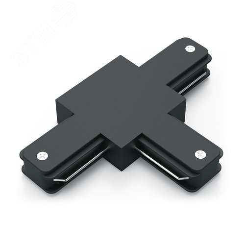 Коннектор для трековых шинопроводов AC 220В Черный IP20 Т-образный Track