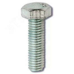 Болт DIN933 М12Х25 шестигранная голова полная резьба оцинкованный 8.8