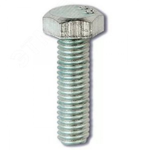 Болт DIN933 М10Х100 шестигранная голова полная резьба оцинкованный