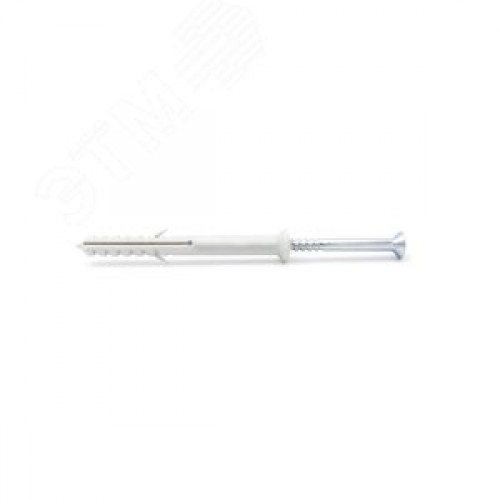 Дюбель-гвоздь 6х60 PN-UK потайной бортик, нейлон (1000шт)