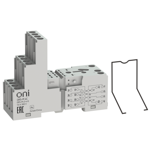 Розетка трёхъярусная ORS-M для реле ORM 4C ONI