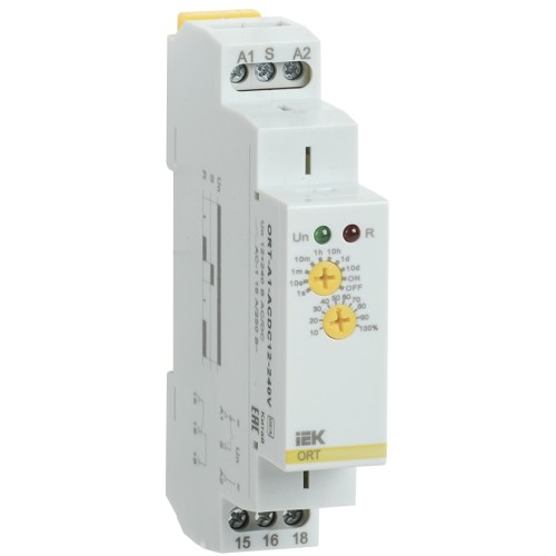 Реле задержки включения ORT 1 контакт 12-240В AC/DC IEK
