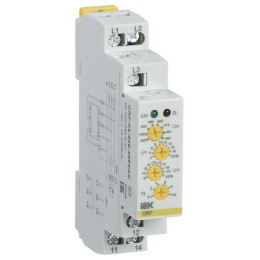 Реле контроля фаз ORF-04 трехфазное 220-460В AC IEK