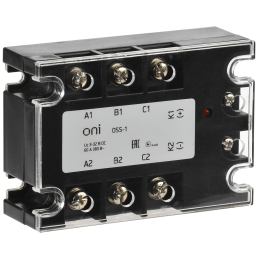 Реле твердотельное OSS-1 60А 380В AC 3-32В DC ONI