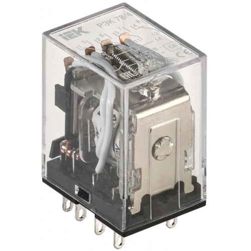 Реле РЭК78/4 3А 12В DC IEK