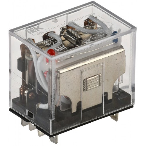 Реле РЭК77/4 с индикацией 10А 220В AC IEK