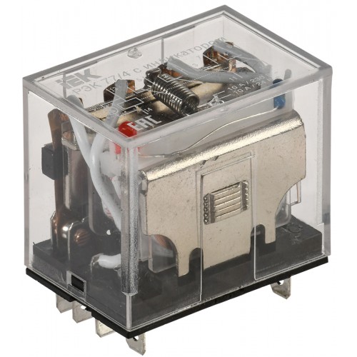Реле РЭК77/4 с индикацией 10А 24В AC IEK