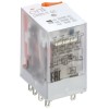 Реле интерфейсное ORM-1 4C 220В AC со светодиодом и тестовой кнопкой ONI