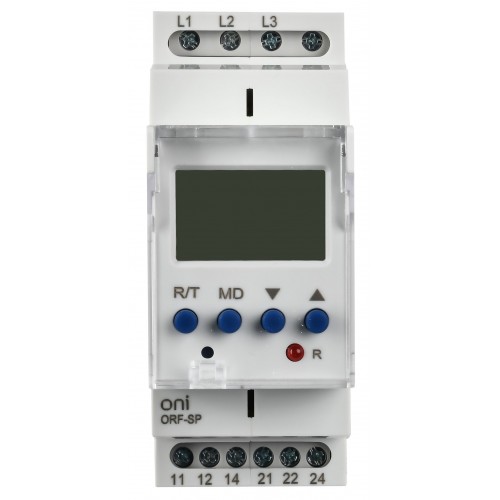 Реле контроля фаз ORF-SP 3 фазы 2 контакта 130-650В AC ONI