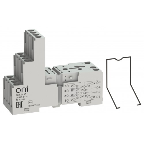 Розетка трёхъярусная ORS-M для реле ORM 4C ONI