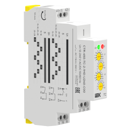 Реле циклическое TC реверсивное 2 контакта 12-240В AC/DC AC IEK