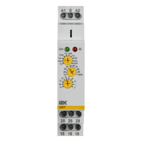 Реле времени ORT многофункциональное 2 контакта 12-240В AC/DC IEK