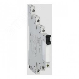 Реле интерфейсное тонкое и колодка 1A 24В DC комплект