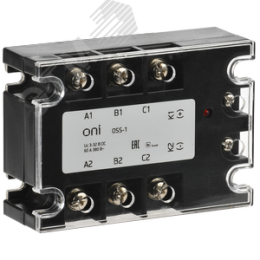 Реле твердотельное OSS-1 60А 380В AC 3-32В DC